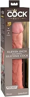 King Cock Elite 11'' Dual Density Cock - Flesh - Flesh 28 cm Dong