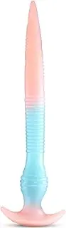 11.4-inch Soft Liquid Silicone Plug,Super Long Dildo, Unisex, Suitable for Prostate Massage, Training, and G-spot Stimulation, Glows in The Dark,Small for Beginner