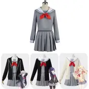 Project Sekai School Uniform Hinomori Shiho Cosplay Hanasato Minori Outfits