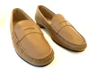 Jay Butler Men's Sz 12 Wide, Cromwell Caramel, Men's Leather Penny Loafer, NWB