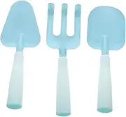 1 Set Gardening Set Outdoor Beach Sand Rake and Trowel Play Gardening Tool Kit Garden Rake Beach Shovel Yard Tools Pp