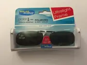 Solar Shield lens 51 rec 17 Polarized Clip on Sunglasses 100% UVA/UV