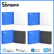 1-4PCS SONOFF WIFI R5 SwitchMan Scene Controller 6-key Smart Switch Battery Powe
