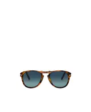 Persol Steve McQueen Pilot Frame Sunglasses 54 Blue