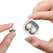 Smallest Invisible Mini Earbuds Wireless Bluetooth, Low Profile Micro Tiny Discreet Hidden Earbuds for Work, Small Headphones, Invisible Sleep Wireless Earphone IPX5 Waterproof for Small Ear Canals