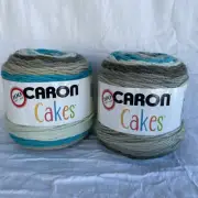 Caron Cakes “Cake Pop" Yarnspiration Yarn , 2 Cakes Acrylic & Wool Blend 383 yds