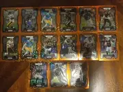 (15) 2023 Panini Prizm Football Orange Laser Lot - Bettis Diggs Ridley Brown ++