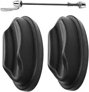 Generic Mountain Bike Riding Platform Accessory Set Plastic Wheel Mat Bike Support Blocks Steel Quick Release