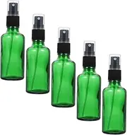 FOYTOKI 5Pcs Transparent Sub Bottles Refillable Travel Containers for Perfume Cosmetics Leak Design for Toiletries Business Trips
