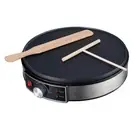 Electric Crepe Maker Machine Pancake Machine with Non-Stick Griddle Batter Sprea