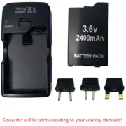 battery +charger for PSP SLIM &LITE PSP 2000 PSP 2004 PSP 3000 PSP 3004 PSP-110S