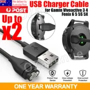 USB Charger Cable Fr Garmin Fenix 7 6X 5X Pro Vivoactive 4 4s Forerunner 945 45