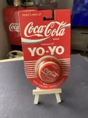 1989 Vintage Jack Russell Coca Cola Professional Super Yo-Yo NOS Red