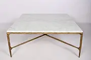 DEVILLE | Square Marble Coffee Table