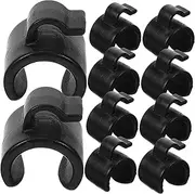 FUNOMOCYA Microphone Cable Storage Clips 25mm Diameter 20 Pack Cable Holder Clips for Stands Cord Organizers