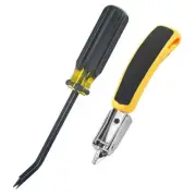 Staple Remover Heavy Duty Tack Puller with Double Pronged Head, Industrial St...