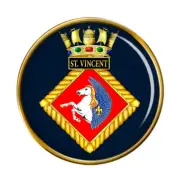 HMS St. Vincent, Royal Navy Pin Badge