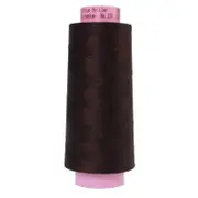 Seracor 1002 Very Dark Brown - 2500m (2734yd) Polyester Thread By Mettler Overlocking Quilting