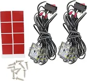 Beatifufu Led Bulb Kit 10pcs Waterproof Led Lights for Truck 6000k White Pickup Bed Light Kit Perfect for Van SUV Rv Ip67