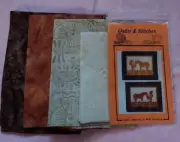 MAKING A NEW FREIND APPLIQUE PATTERN AND FABRIC BY CHRISTINE BUMP