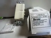 Leviton 5640-A Light Switch, Decora Combination Switch, 20A, 3-Way - Almond