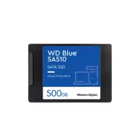 在飛比找momo購物網優惠-【WD 威騰】WD BLUE藍標 SA510 500G 2.