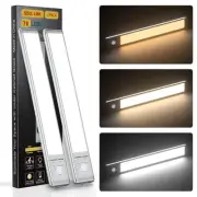 Under Cabinet Lights,76 LED Operated Motion Sensor Light Indoor,1500mAh USB R...