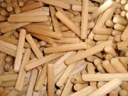 Wooden Furniture Fluted Dowels 10mm, sizes# 38mm,44mm 45mm or 75mm QTY 200(CC)