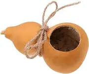 Toddmomy Dwarf Hamster Hideout Gourd Nest Pet House Craftsmanship Cozy Home for Small Animals