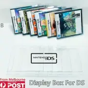 Thick GAME BOX PROTECTORS Cases Nintendo 3DS & 2DS & DS Display BOXED