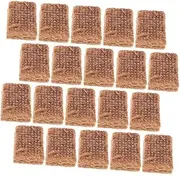 HONMEET High Performance Fire Igniters 20 Pack Lighting Bricks Wood Blocks Blocks for Starter Safe for BBQ Camping