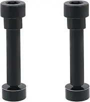 Create idea 2 Pcs Metal Hinge Swivel Screw Compatible with B-ose QuietComfort QC35 Headphone Repair Parts for Ear Cup Rotation Mechanism,Black