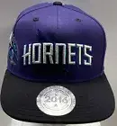 Charlotte Hornets NBA Draft Day Adidas Basketball SnapBack Hat Cap Purple NOS