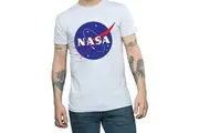 NASA Mens Insignia Logo T-Shirt (Sports Grey) - UTBI1526