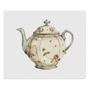 2 x 'Floral Teapot' Microfibre Lens / Glasses Cleaning Cloths (LC00029358)