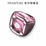 【SWAROVSKI 官方直營】DULCIS 個性戒指枕形切割SWAROVSKI水晶 交換禮物