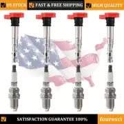 Spark Plug Ignition Coil Pack for VW Golf Jetta Audi A4 A5 A6 R8 2.0 3.2 FSI TSI (for: Audi)