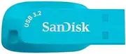 SanDisk SDCZ410-032G-G46BB Ultra Shift 3.2 USB 100MB/s 32 GB Flash Drive, Bachelor Button