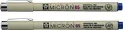 SAKURA PIGMA Micron 05 FINELINER Pen, 0.45MM LINE Width, Pack of 2 (Royal Blue)