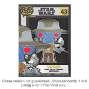 Funko Pop Enamel Pin with Stand Star Wars the Clone Wars Cad Bane with Chase