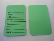 1000 PALM TREE GREEN HANG Price Label Tags Clothing Tagging Tags Gun 2 parts