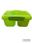 Sistema Klip It, 31 Oz Split Rectangle. BPA & Phthalate Free. Not Used.
