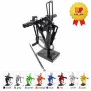 CNC Black Rearset Footpeg Foot Peg Rest For CB400F CB400 VTEC 92-97 VTEC 1 2 3 4