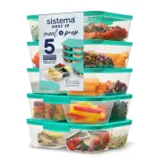 Sistema NEST IT Meal Prep Containers 1.9 L Airtight Food Storage Containers