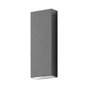 Edge Up & Down Wall Light Dark Grey Aluminium 5000K - 19687