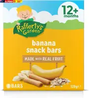 Banana Snack Bars for Babies 128 G (Case of 6)