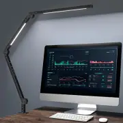 LED Desk Lamp, Swing Arm, Architect Lamp, Work Light, Touch Control, Desk Lamp,