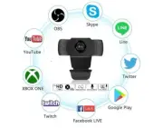 1080P Full HD USB Webcam For PC Desktop Laptop Web Camera With Microphone / FHD