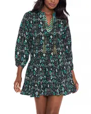 Miraclesuit Bijous Beach Printed Cover Up Dress