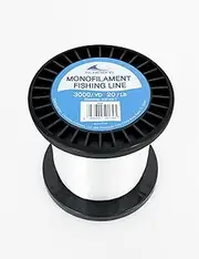 BLUEWING Monofilament Fishing Line 6,8,10,12,15,20,25,30,40,50,60,80,100,130,250,300,400 lbs, 50,100,500,1000,3000 Yards Invisible Thin Diameter Mono Fishing Line Fishing Wire String, Clear